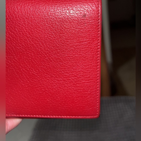 YSL Red Belle Du Jour Long Wallet - Picture 14 of 14